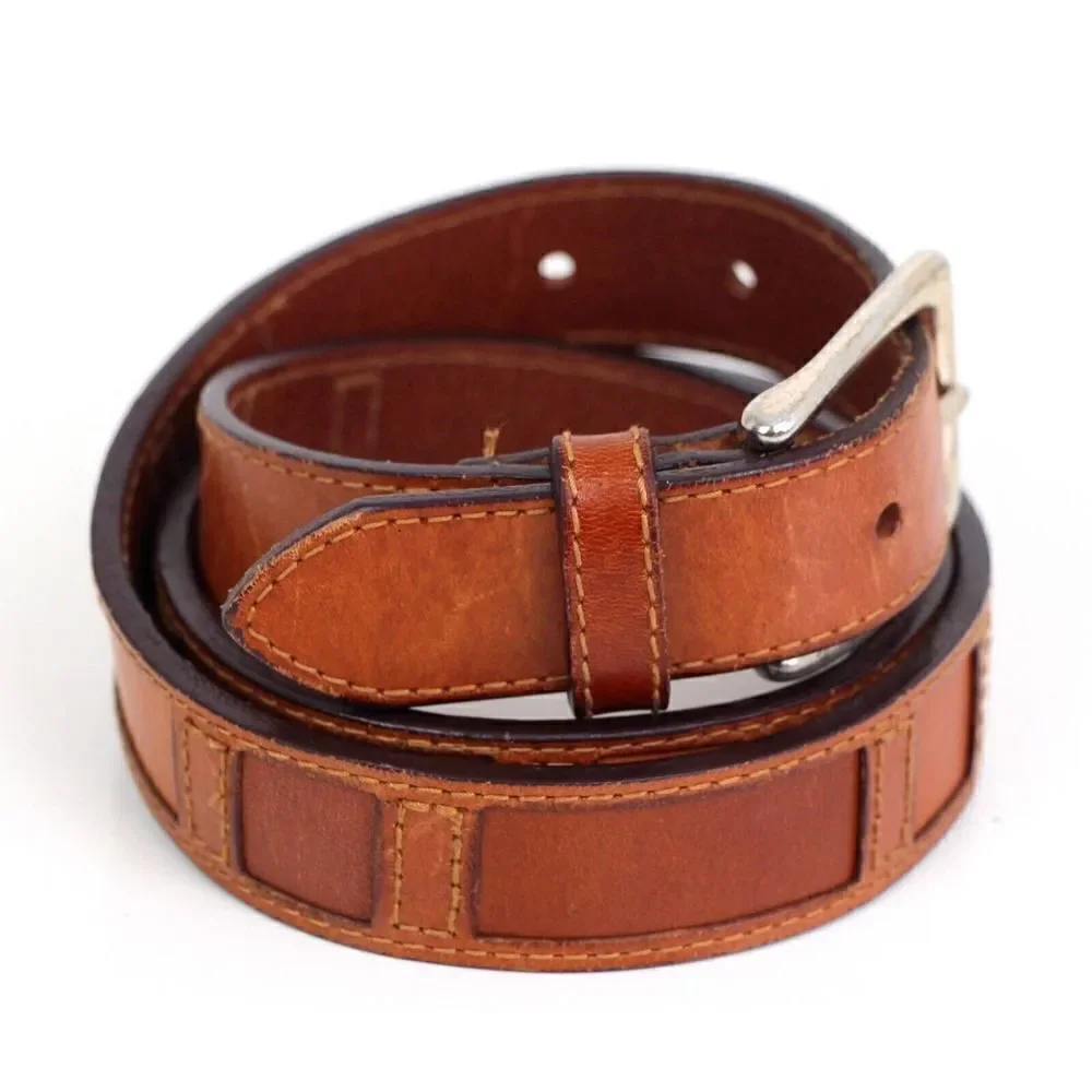 Fossil TAN BROWN GENUINE LEATHER 1